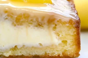 Cake fondant citron et mascarpone