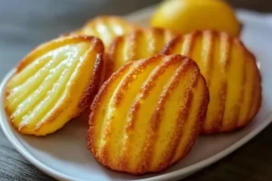 Madeleines au citron